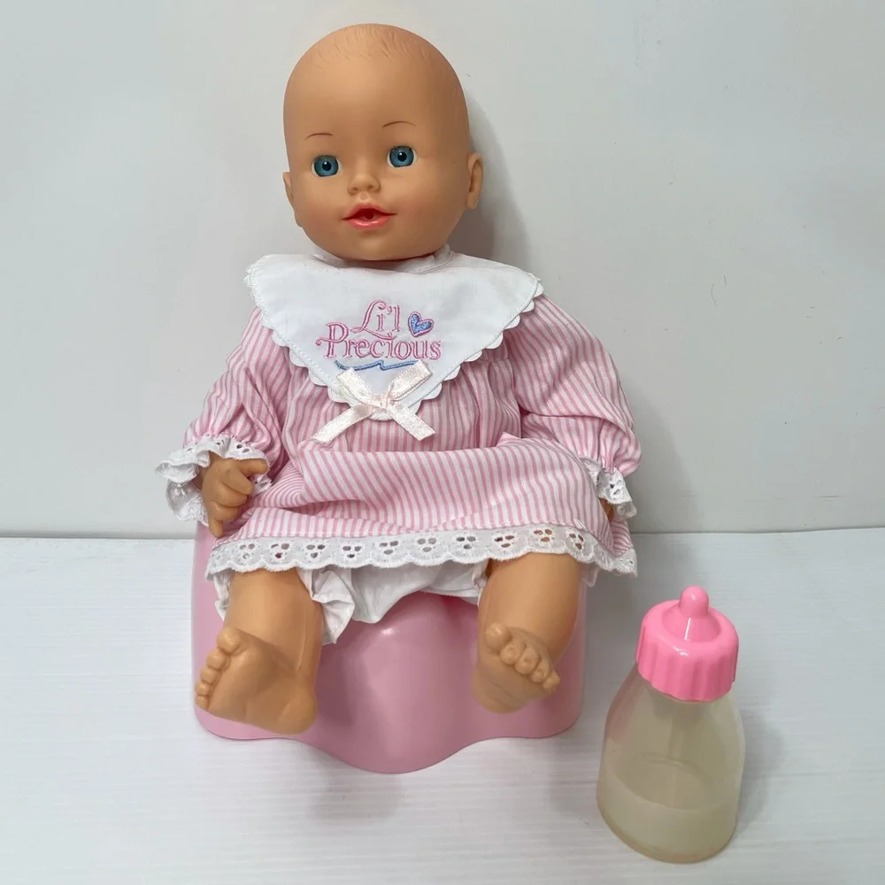 Potty Training Baby Doll, Potty & Bottle Set